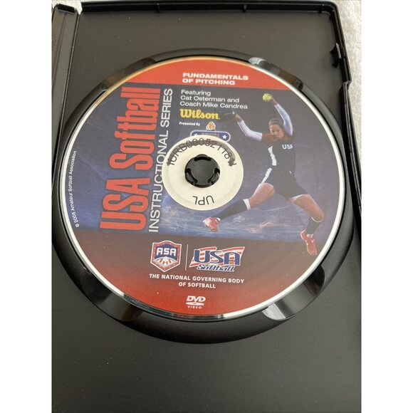 ASA USA Softball DVD:  Fundamentals of Pitching (DVD) Ex-Library Copy - Picture 4 of 5